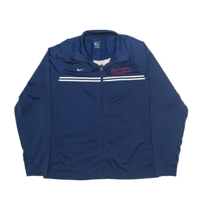 NIKE Track Jacket Blue Mens L