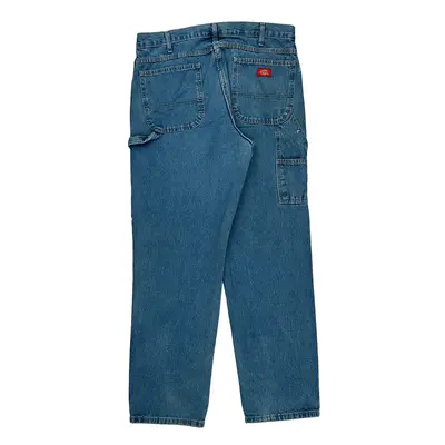 Dickies Carpenter Jeans - 36W 33L Blue Cotton
