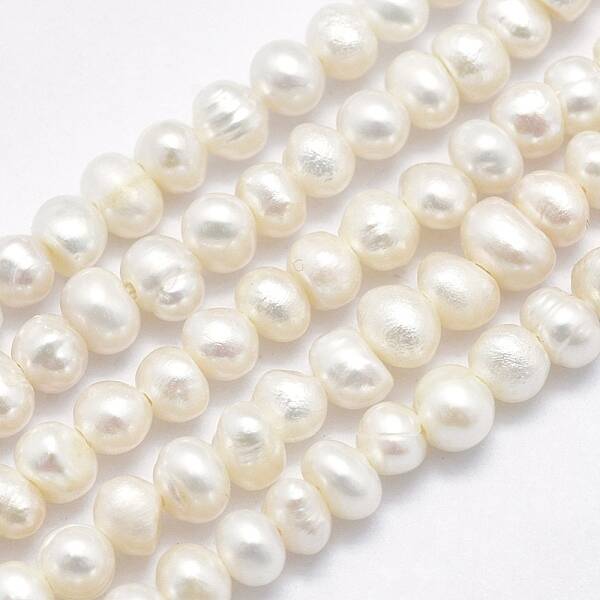 Natural Cultured Freshwater Pearl Beads Strands