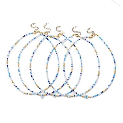 Glass Beaded Necklaces