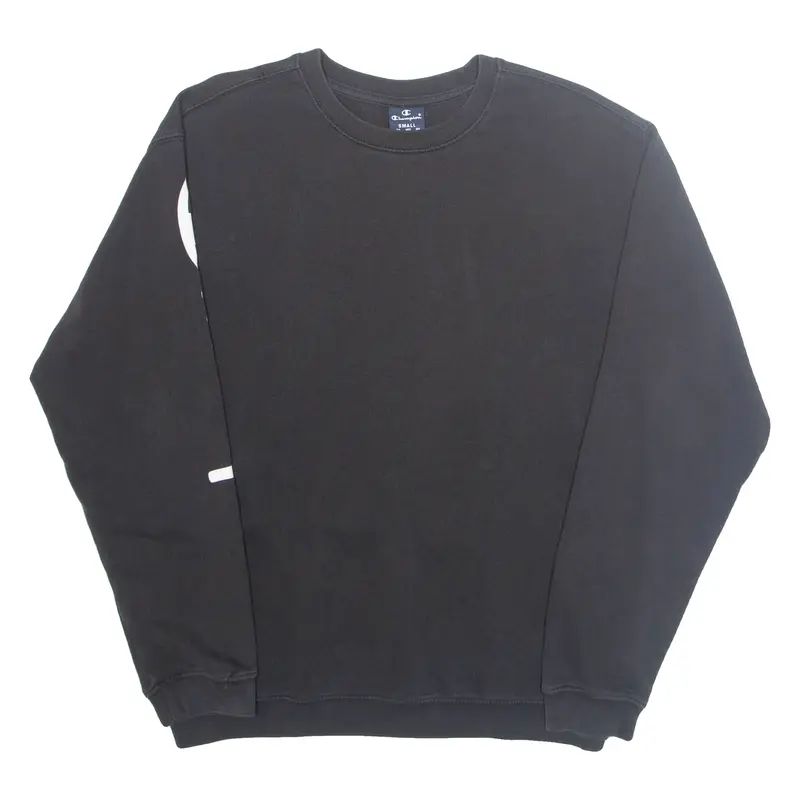 CHAMPION Mens Sweatshirt Black S