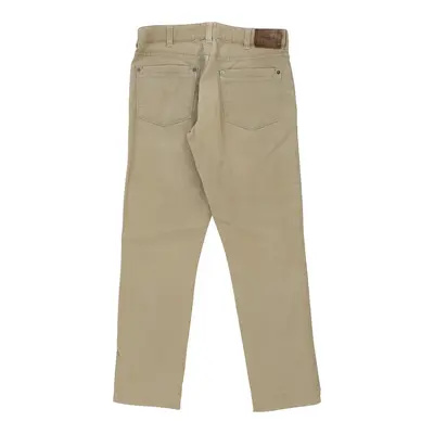 Burberry London Trousers - 32W 29L Beige Cotton