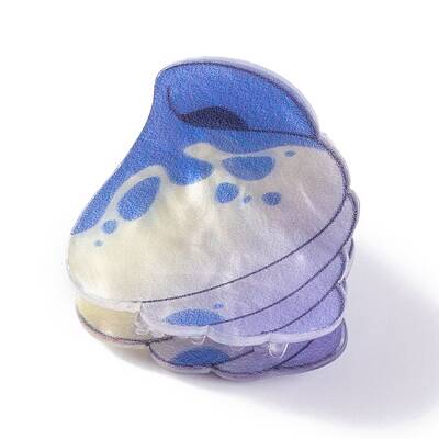 Cute Mini Conch Acrylic Claw Hair Clips
