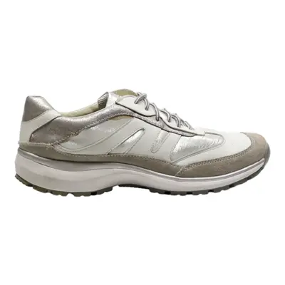 JOSEF SEIBEL Sneaker Trainers Silver Synthetic Womens UK 8