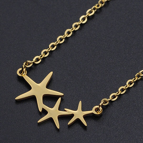 201 Stainless Steel Pendant Necklaces