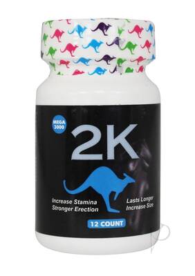 Kangaroo 2k For Him Blue 12ct Bottle