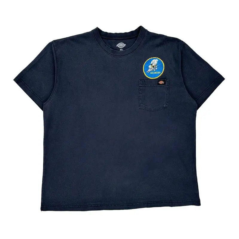 Seabees Dickies T-Shirt - XL Navy Cotton