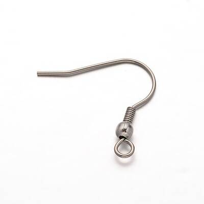 Tarnish Resistant 304 Stainless Steel Earring Hooks