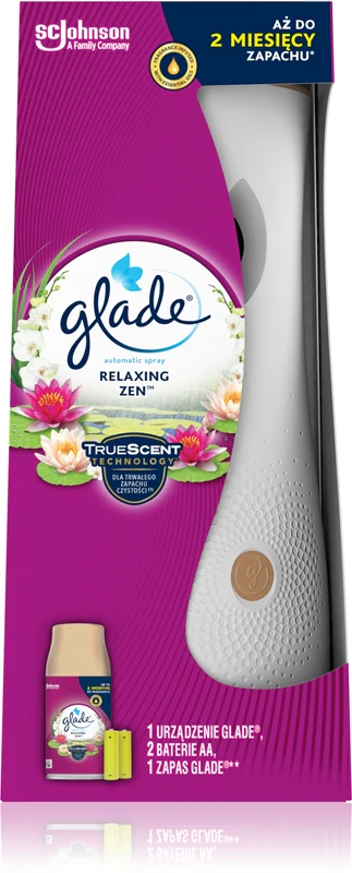 GLADE Relaxing Zen Automatic Deodorant with Refill 269ml