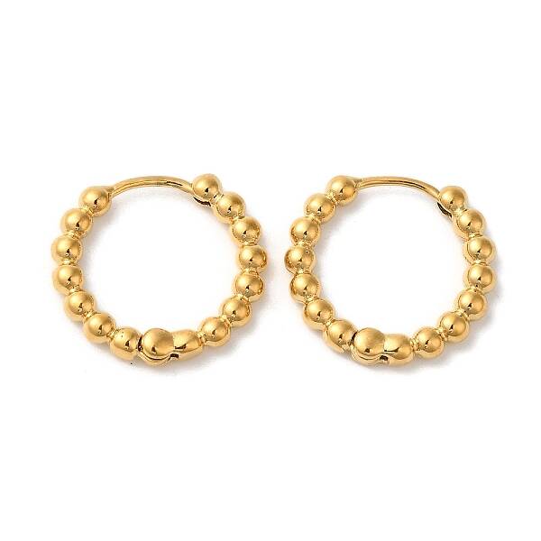 Brass Hoop Earrings