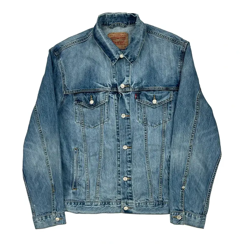 Levis Denim Jacket - XL Light Wash Cotton