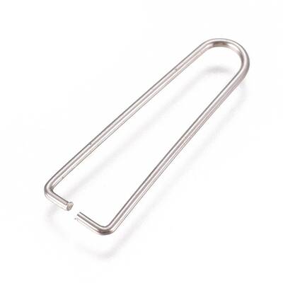 Tarnish Resistant 304 Stainless Steel Ice Pick Pinch Bails