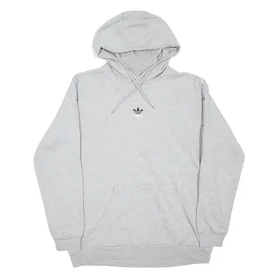 ADIDAS Mens Grey Hoodie XL