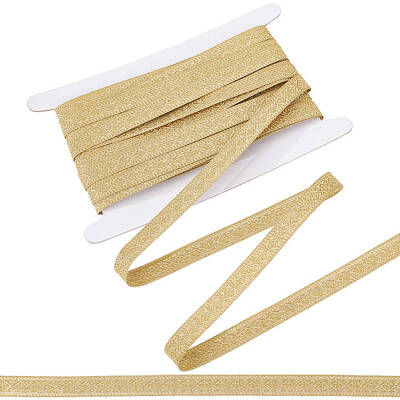 10 Yards Polyester Rhombus Print Jacquard Ribbons