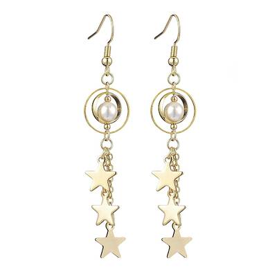 Brass Dangle Earring