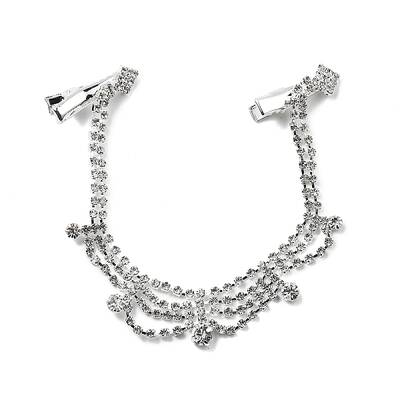 Alloy Rhinestone Hair Chain
