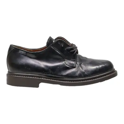 CAMPER Derby Shoes Black Leather Mens UK 7.5