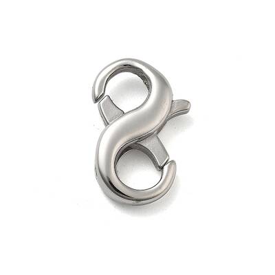 304 Stainless Steel Spring Gate Rings. 8-Shaped