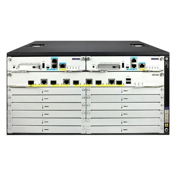 JG402A HP 2 x MPU + 8 x HMIM + 4 x Power Supply + 1 x SPU Slot Router Chassis