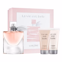 Lancome confezione set regalo La Vie Est Belle: Eau de Parfum 50 ml, lozione corpo 50 ml e gel doccia 50 ml
