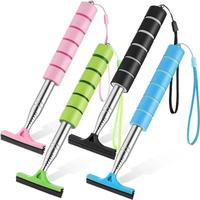 Retractable Car Rearview Mirror Wiper, 1 Count Automotive Rainy Cleaning Supplies, Car Windshield Cleaner, Car Detailing Acce...