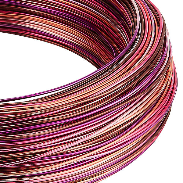 1 Roll Gradient Color Aluminum Wire