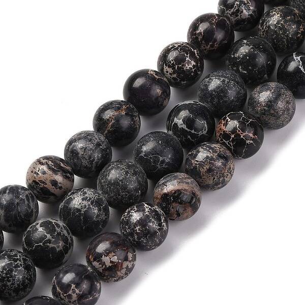 Dyed Natural Regalite/Imperial Jasper/Sea Sediment Jasper Beads Strands