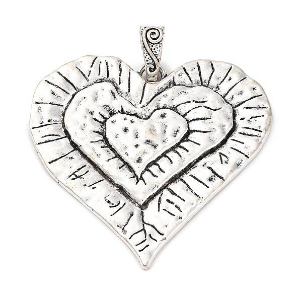 Tibetan Style Alloy Big  Pendants