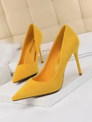 Women's Fashionable Minimalist Solid Color Stiletto Heels, Elegant Pointed Toe High Heels for Party, Daily Wear for Women ...