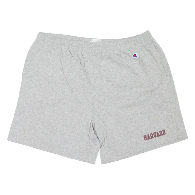 CHAMPION Harvard Mens Sports Shorts Grey XL W36