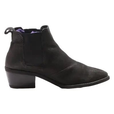 VAGABOND Ankle Boots Black Leather Womens UK 5