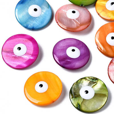 Natural Freshwater Shell Beads