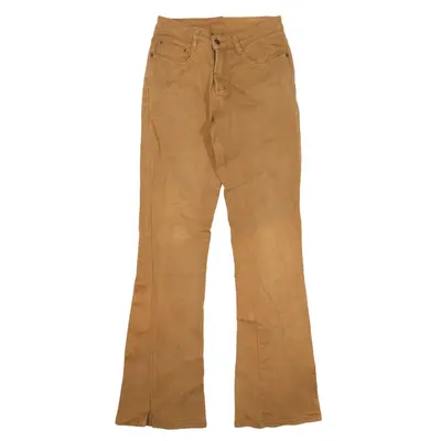 Jeans Brown Denim Regular Bootcut Womens W24 L30