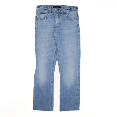 CALVIN KLEIN Jeans Blue Denim Regular Straight Womens W28 L29