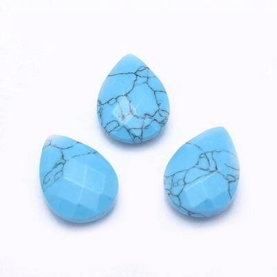 Synthetic Turquoise Cabochons
