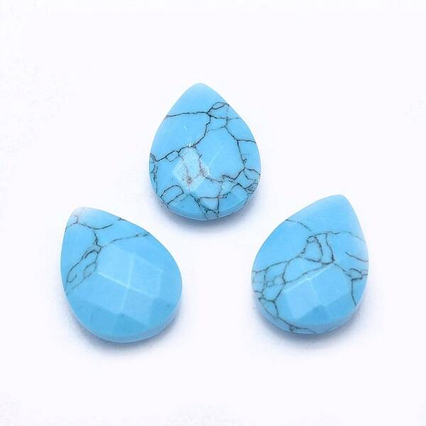 Synthetic Turquoise Cabochons