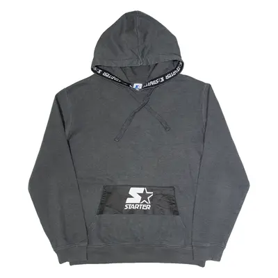 STARTER Mens Grey Hoodie 2XL
