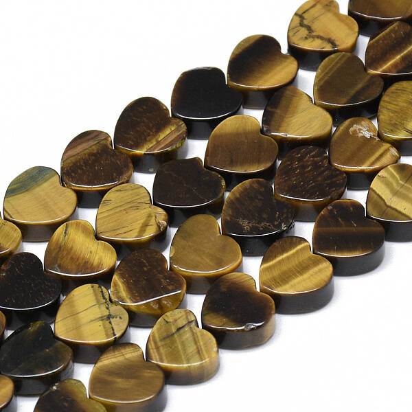 Natural Tiger Eye Bead Strands