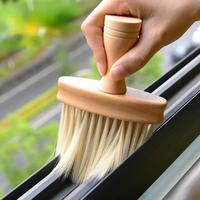 Wooden Window Crevice Cleaning Brush, Multipurpose Mini Dust Cleaning Brush, Household Kitchen Bathroom Cleaning Brush, Clean...