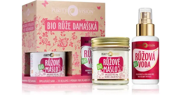 Purity vision Regenerating set with damask rose