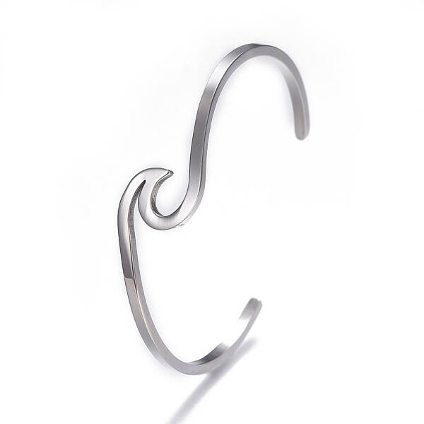 Tarnish Resistant 304 Stainless Steel Cuff Bangles