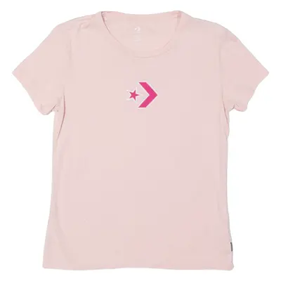 CONVERSE Girls T-Shirt Pink S