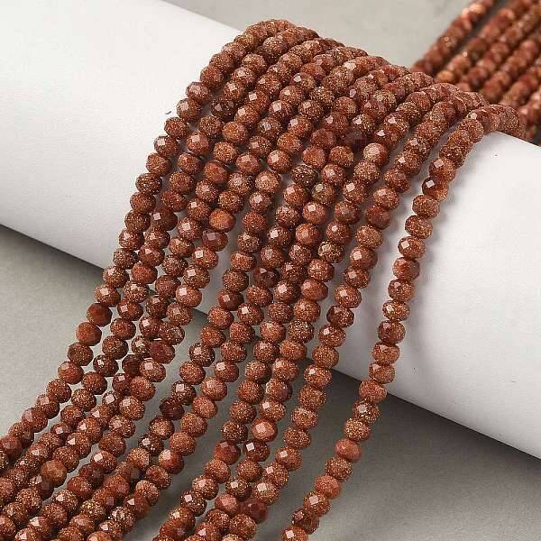Synthetic Goldstone Beads Strands