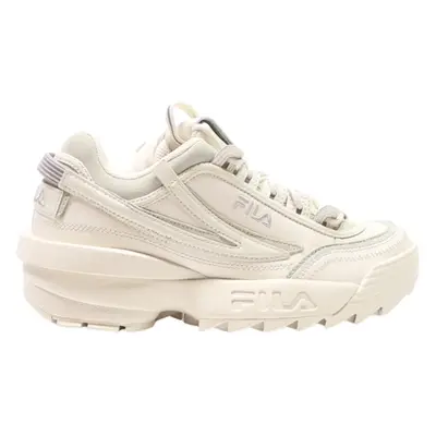 FILA Platform Trainers White Synthetic Womens UK 5