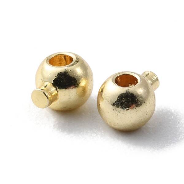 Brass Crimp Beads