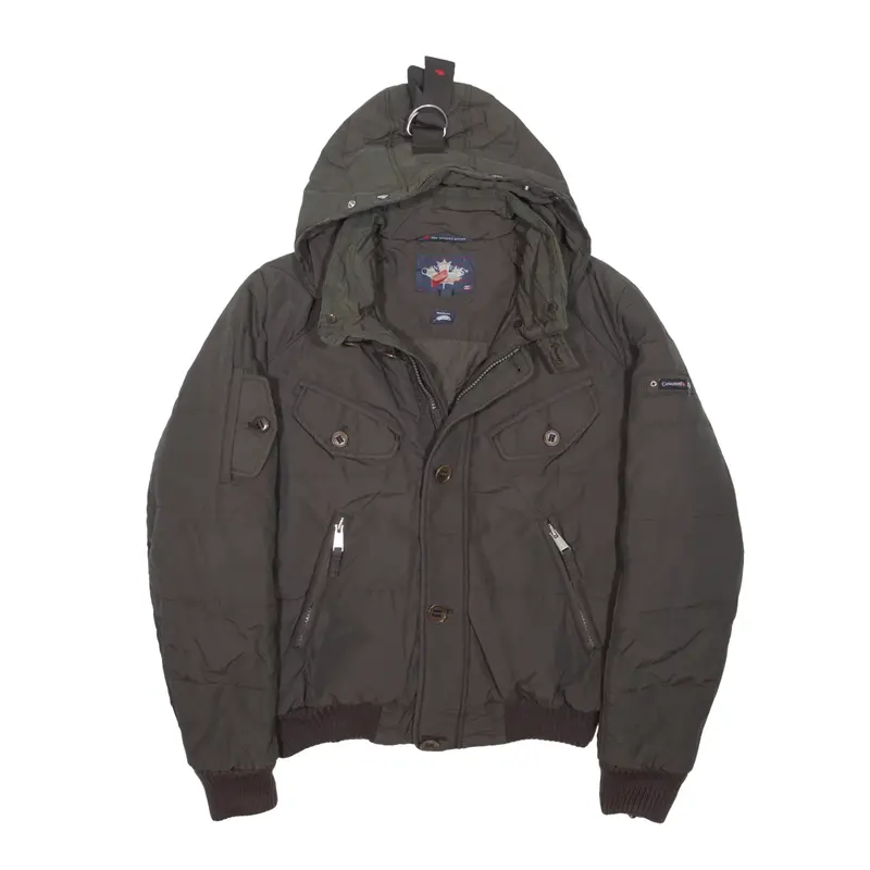 CANADIENS Down Filled Jacket Brown Mens XL