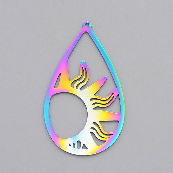 Ion Plating(IP) 201 Stainless Steel Pendants
