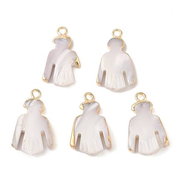 Natural Trochous Shell Pendants