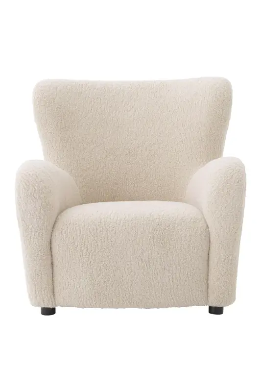 Cream Wingback Lounge Chair L | Eichholtz Svante