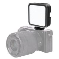 Portable Light, Rechargeable LED Video Light, 6000K Light with Cold Shoe Mount for Sony, Nikon, Canon DSLR Camera and Vloggin...